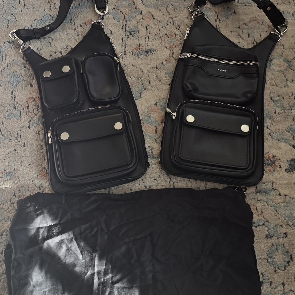 Stylish Black Men's Crossbody Bag